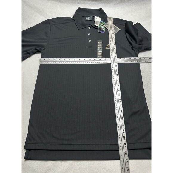 Purdue Boilermakers Active Polo Shirt Mens Size Small University NCAA Striped - Picture 5 of 8